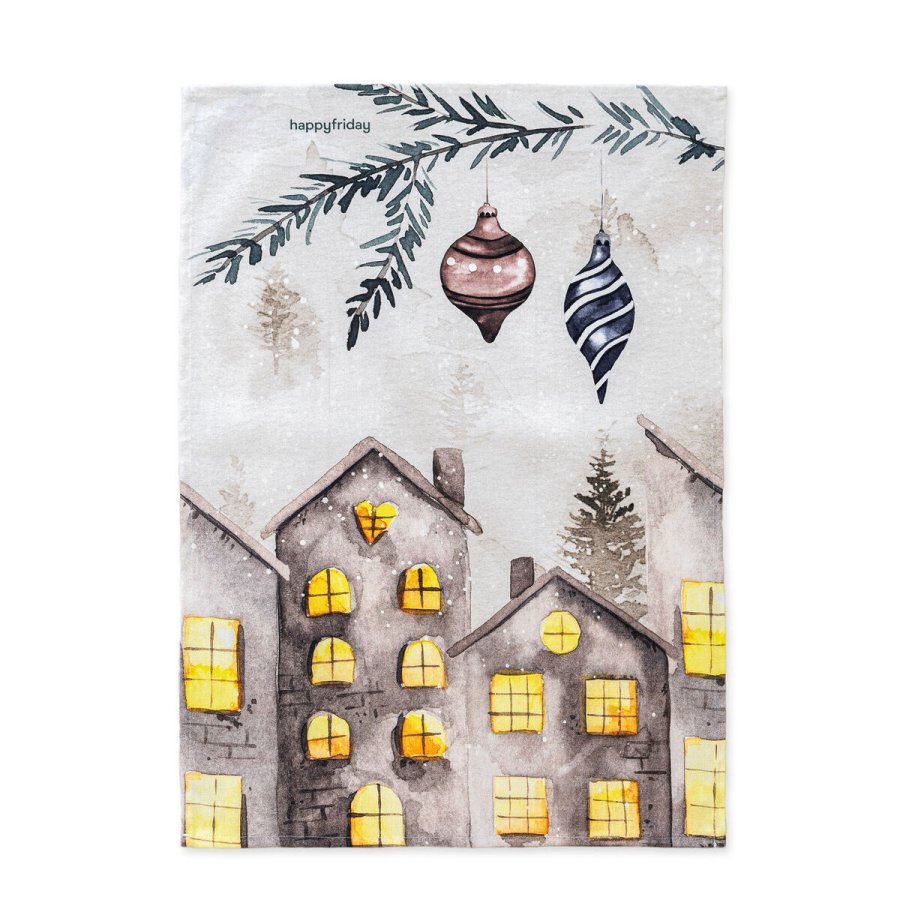 Karklud HappyFriday XMAS Multifarvet 70 x 50 cm 15 x 1 x 38 cm (2 Dele) #16