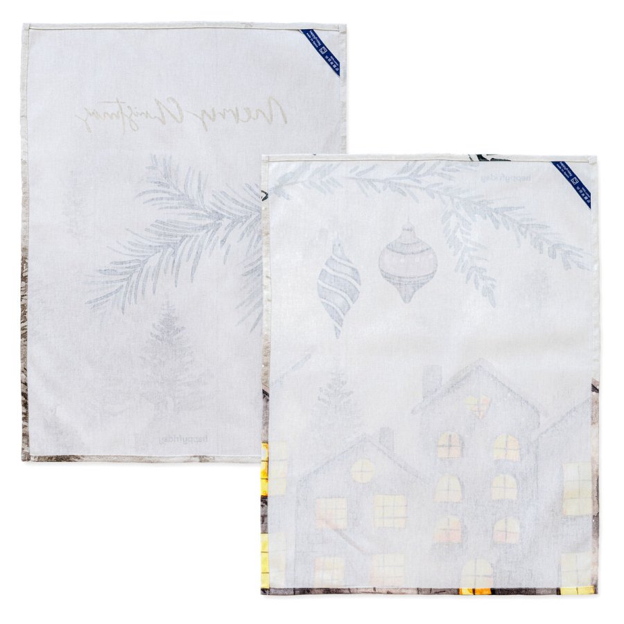 Karklud HappyFriday XMAS Multifarvet 70 x 50 cm 15 x 1 x 38 cm (2 Dele) #1