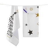Karklud HappyFriday Xmas Gold Multifarvet 70 x 50 cm (2 enheder) #16