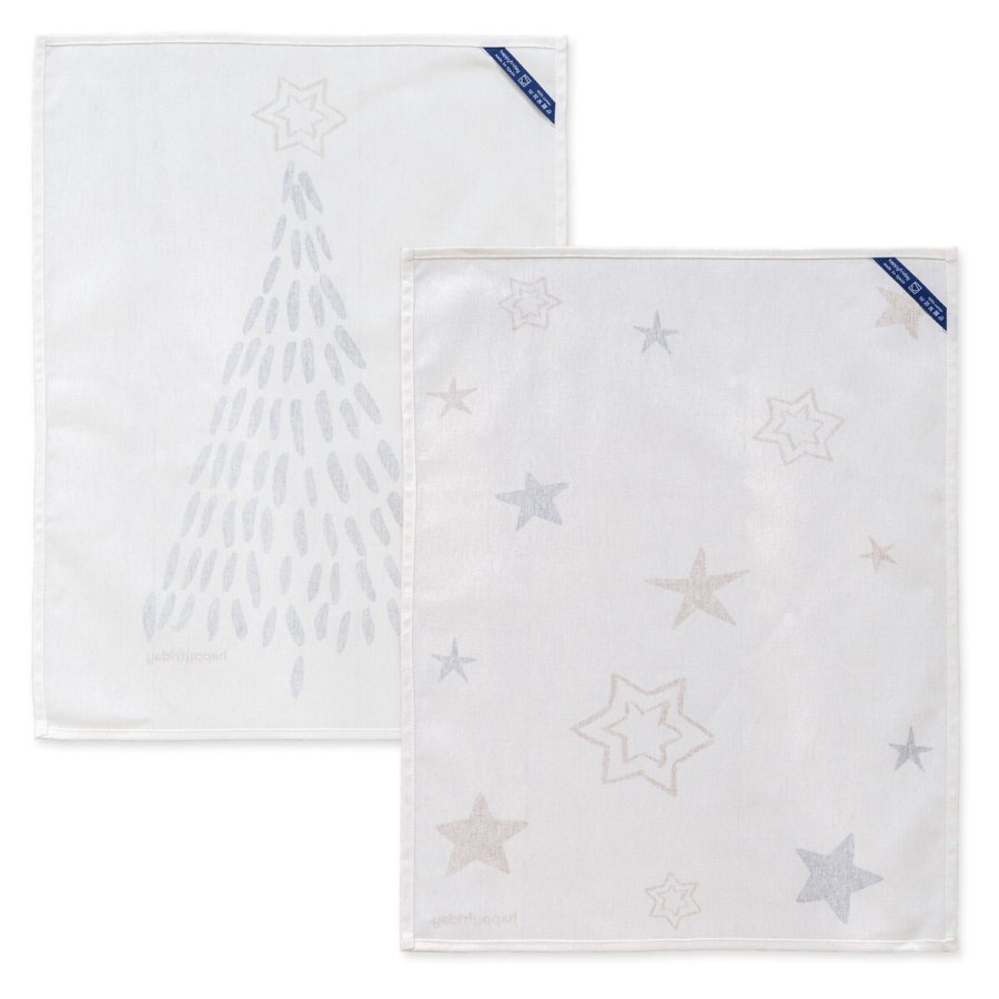 Karklud HappyFriday Xmas Gold Multifarvet 70 x 50 cm (2 enheder) #21