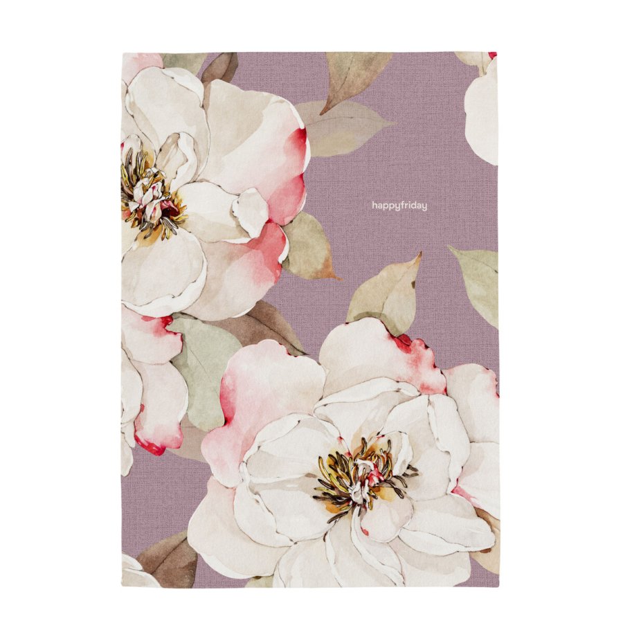 Karklud HappyFriday White Peonies Multifarvet 70 x 50 cm (2 enheder) #6