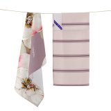 Karklud HappyFriday White Peonies Multifarvet 70 x 50 cm (2 enheder) #16