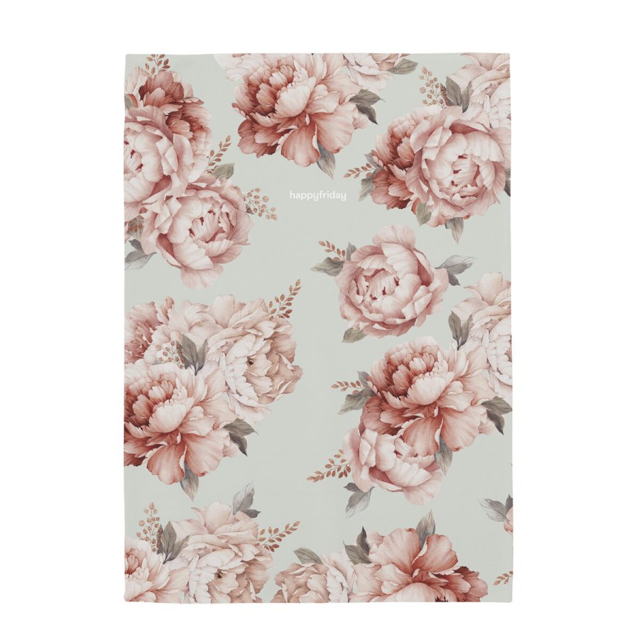 Karklud HappyFriday Winter Peony Multifarvet 70 x 50 cm (2 enheder) #11
