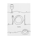 Karklud HappyFriday To Eat Multifarvet 70 x 50 cm (2 enheder) #11