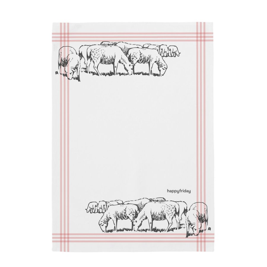 Karklud HappyFriday Cua Cua Multifarvet 70 x 50 cm (2 enheder) #21