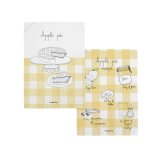 Karklud HappyFriday Apple pie Multifarvet 70 x 50 cm (2 enheder) #1