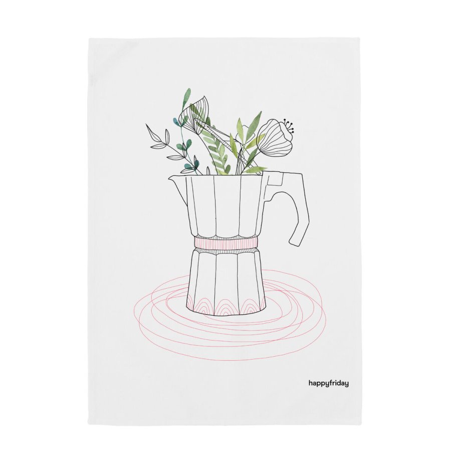 Karklud HappyFriday Breakfast Multifarvet 70 x 50 cm (2 enheder) #6