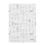 Karklud HappyFriday Cutlery Multifarvet 70 x 50 cm (2 enheder) #6