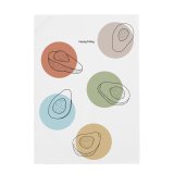 Karklud HappyFriday Avocado Multifarvet 70 x 50 cm (2 enheder) #6