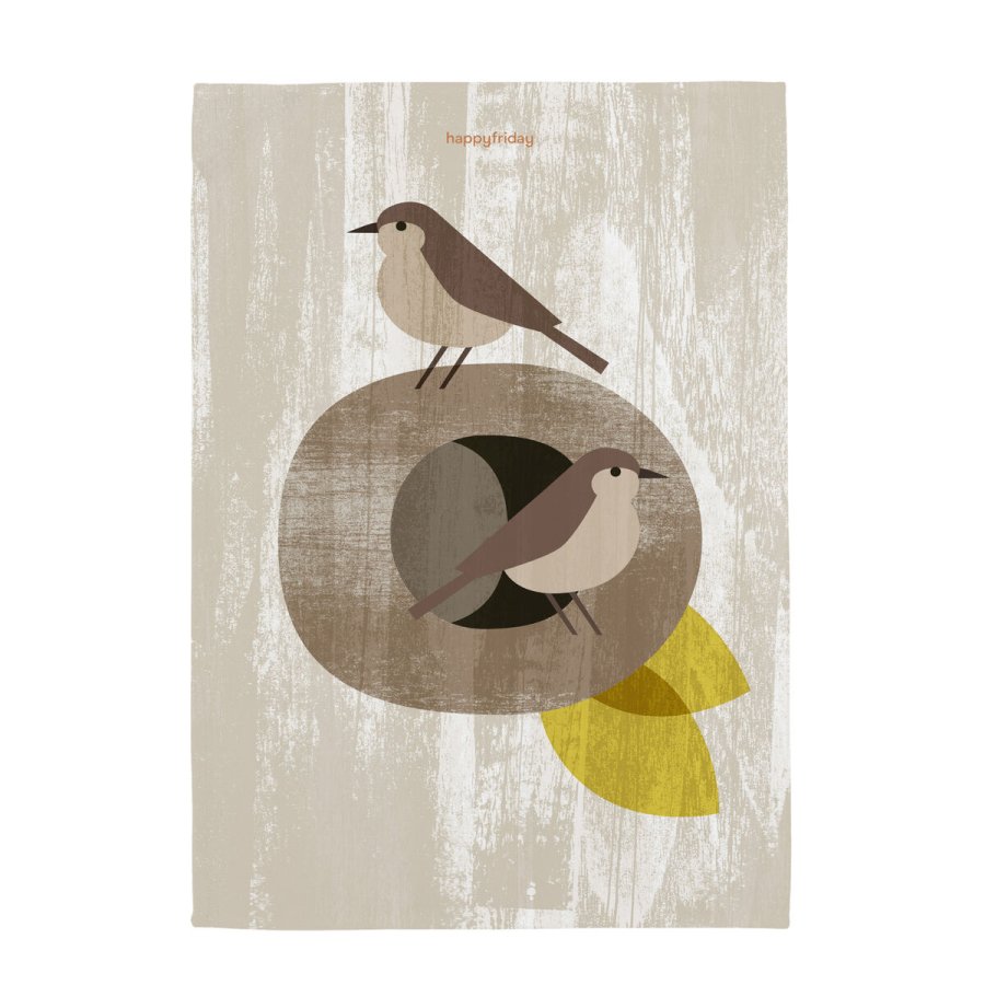 Karklud HappyFriday Nest Multifarvet 70 x 50 cm (2 enheder) #11