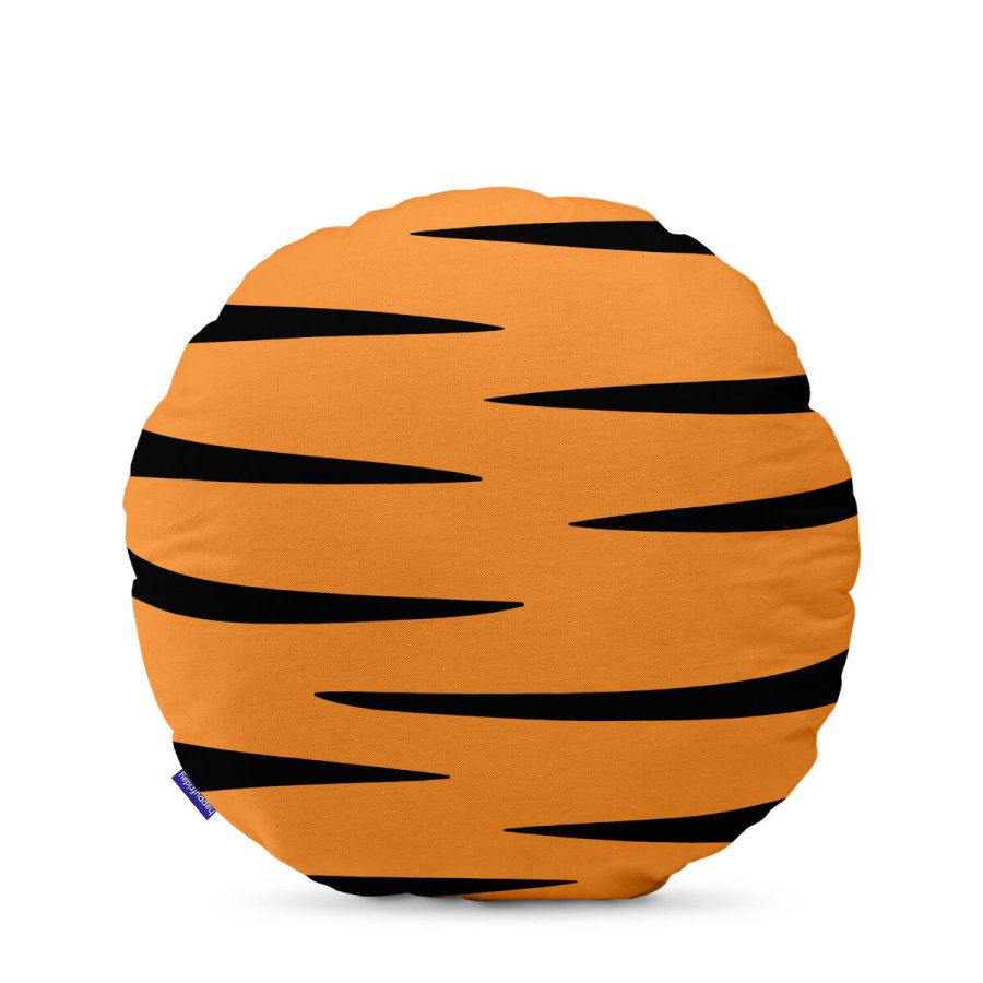 Pude HappyFriday HF Mini Multifarvet Tiger 50 x 50 cm #4