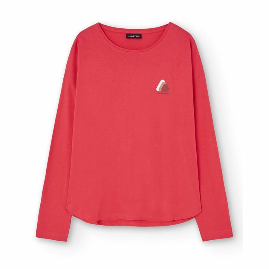 Langrmet T-shirt til Kvinder Astore Lung Pink #1
