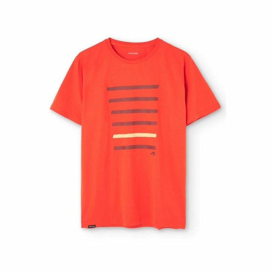 Kortrmet T-shirt til Mnd Astore Maxi Mrk orange #1