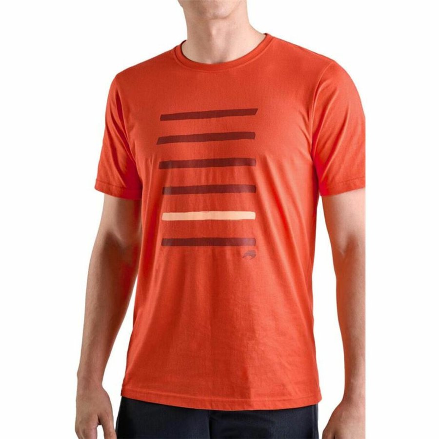 Kortrmet T-shirt til Mnd Astore Maxi Mrk orange #4