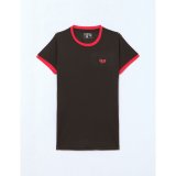 Kort�rmet T-shirt til Kvinder Nexus CAMIGUIN Sort R�d #2