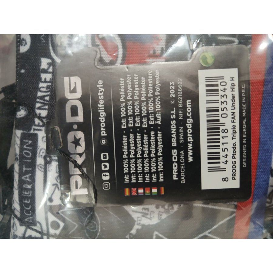 Tredobbelt bretaske Karactermania Prodg Underhiphop Fan 11 x 23 x 7 cm #2