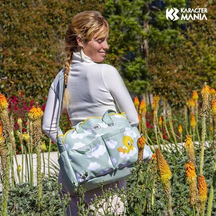 Taske til bleskift Looney Tunes Tweety  Gr�n Innovativ og funktionel #5