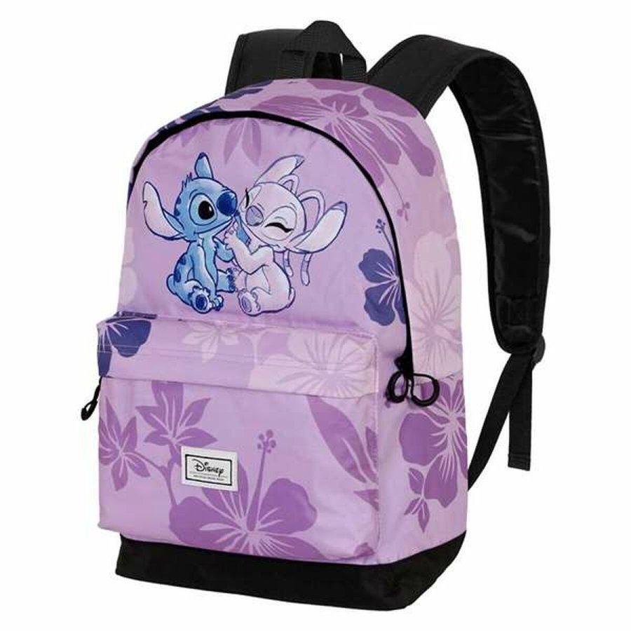 Brnetaske Lilo & Stitch Pink 45 x 37 x 6 cm #1