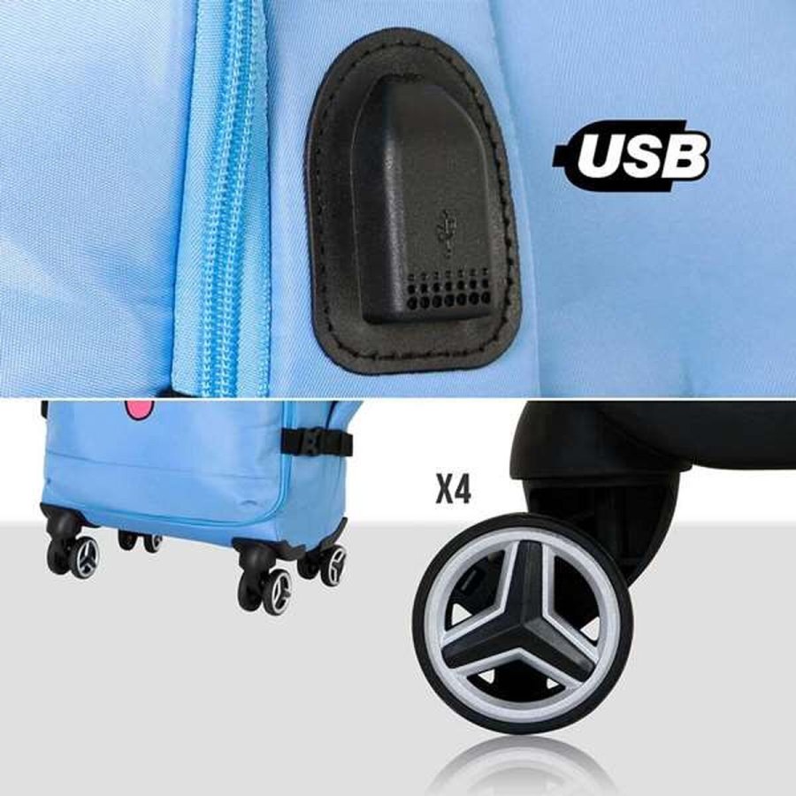 H�ndbagage Lilo & Stitch Bl� #6