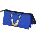 Tredobbelt b�retaske Sonic Bl� #2