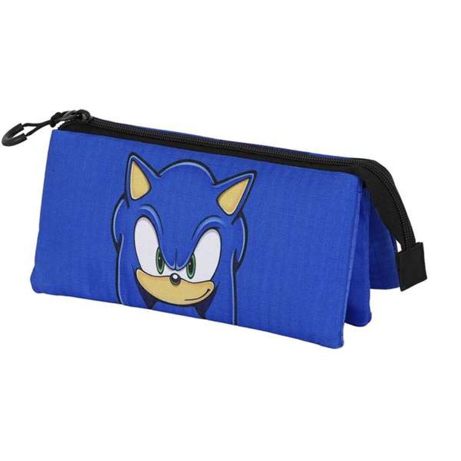 Tredobbelt b�retaske Sonic Bl� #2