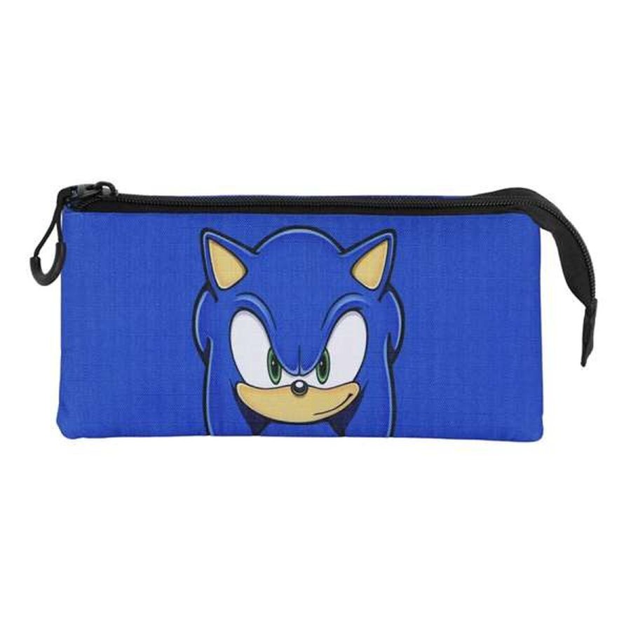 Tredobbelt b�retaske Sonic Bl� #3