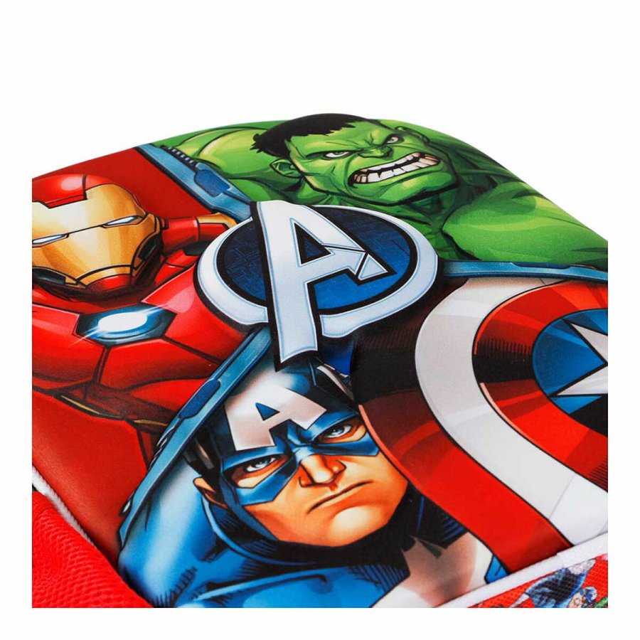 3D Skoletaske The Avengers Karactermania Rd 26 x 11 x 31 cm #4