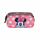 Tredobbelt bretaske Minnie Mouse Karactermania Pink #2