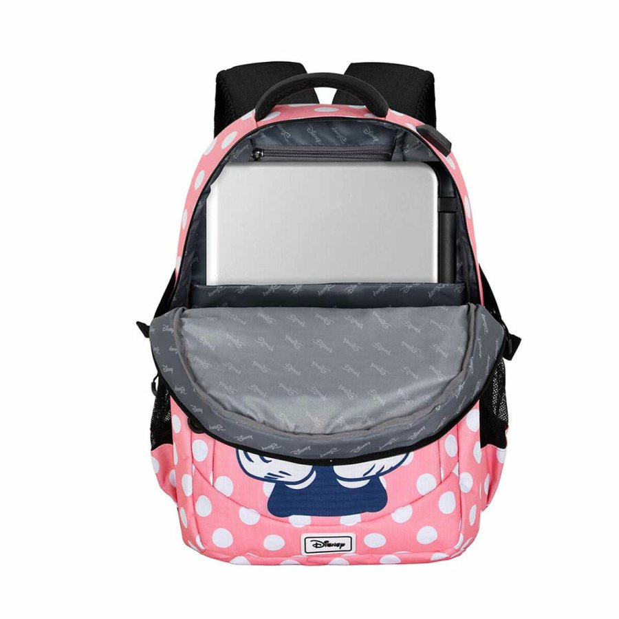 Skoletaske Minnie Mouse Karactermania Pink 34 x 21 x 46 cm #3