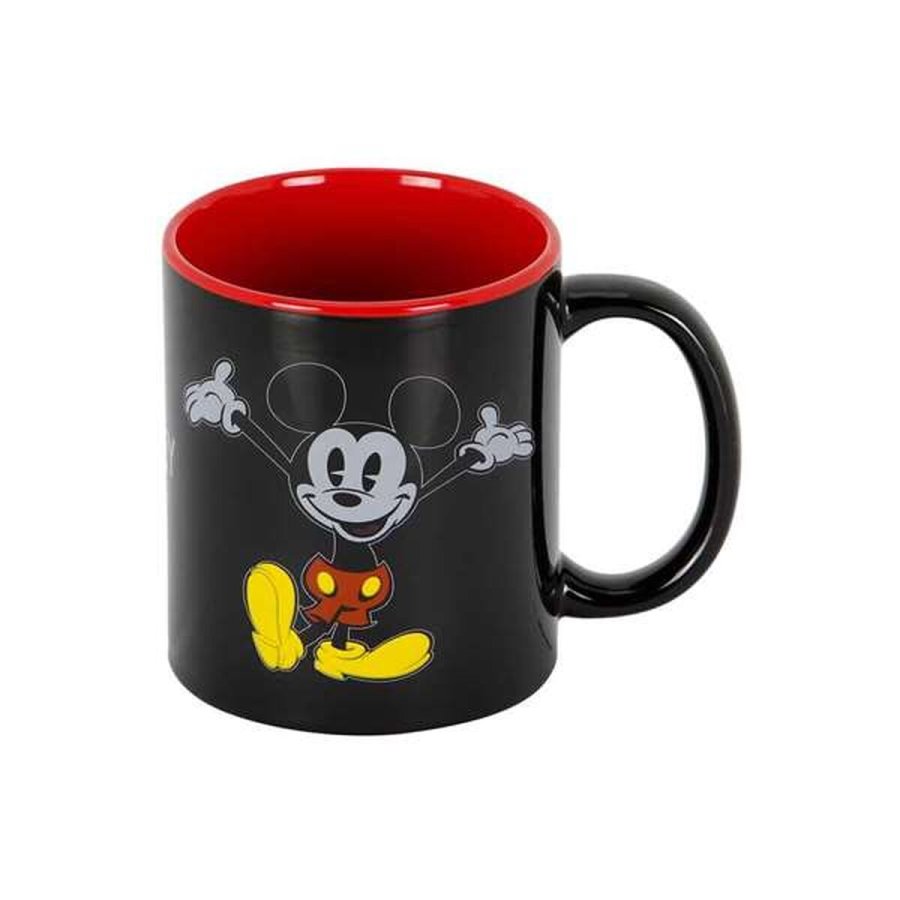 Krus Mickey Mouse Sort Ansigt #6