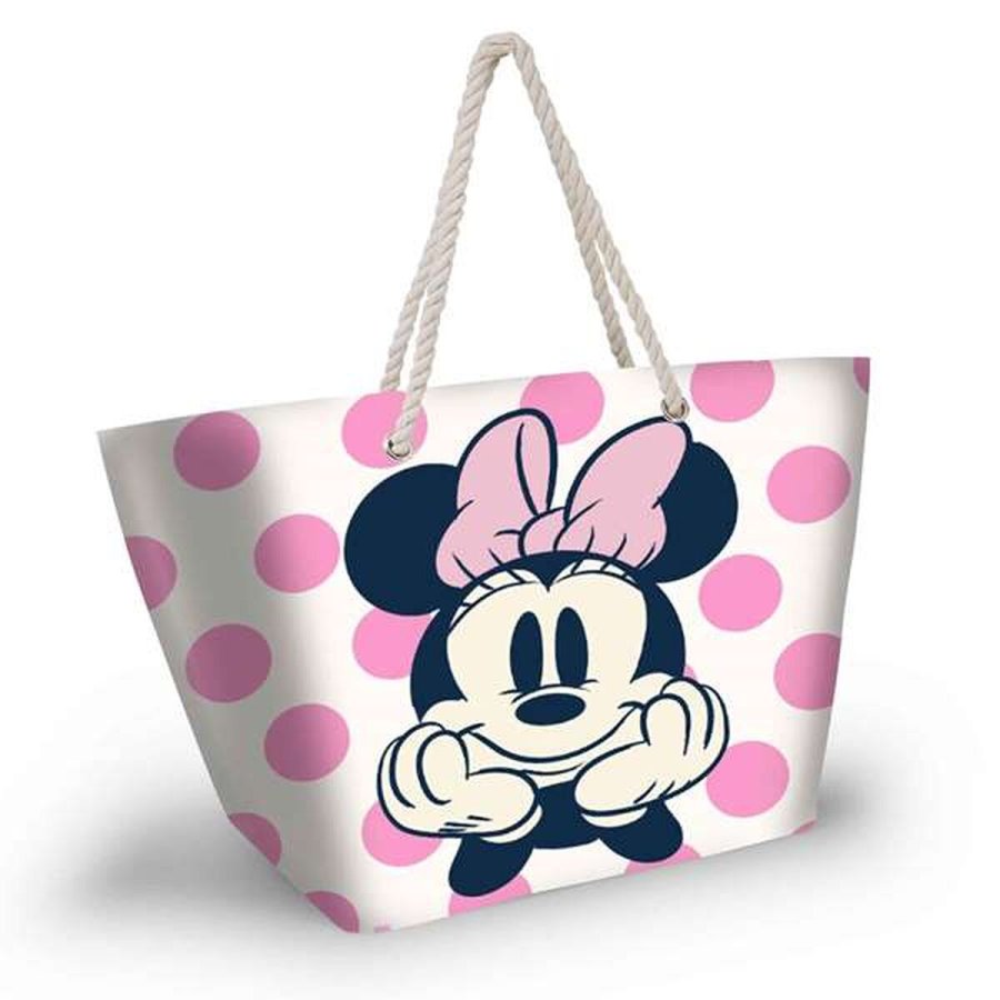 Strandtaske Minnie Mouse Pink #1