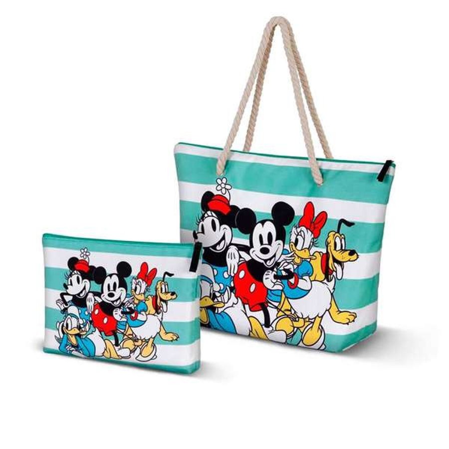 Strandtaske Mickey Mouse Multifarvet #5