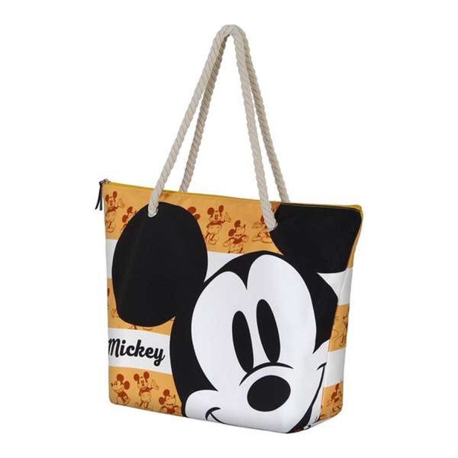 Strandtaske Mickey Mouse Gul #2