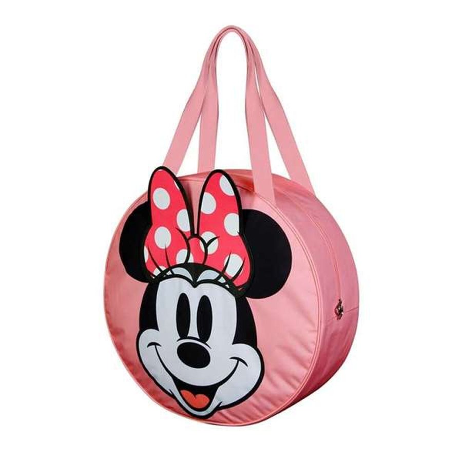 Strandtaske Minnie Mouse Pink #5