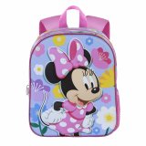 3D Skoletaske med Hjul Minnie Mouse Spring Pink #3