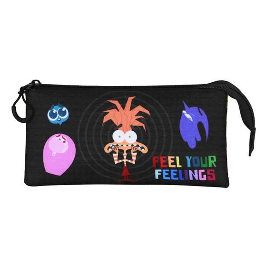 Tredobbelt b�retaske Inside Out Sort #2