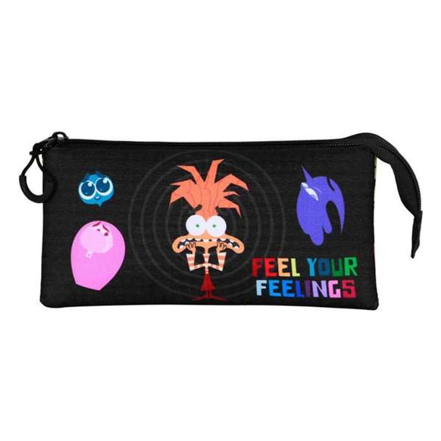 Tredobbelt b�retaske Inside Out Sort #5