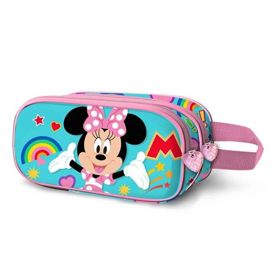 Dobbelt carry-all Minnie Mouse Bl� #1