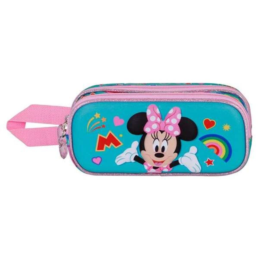 Dobbelt carry-all Minnie Mouse Bl� #3
