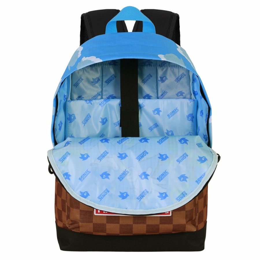 Skoletaske Sonic Greenhill Multifarvet 31 x 18 x 44 cm #5