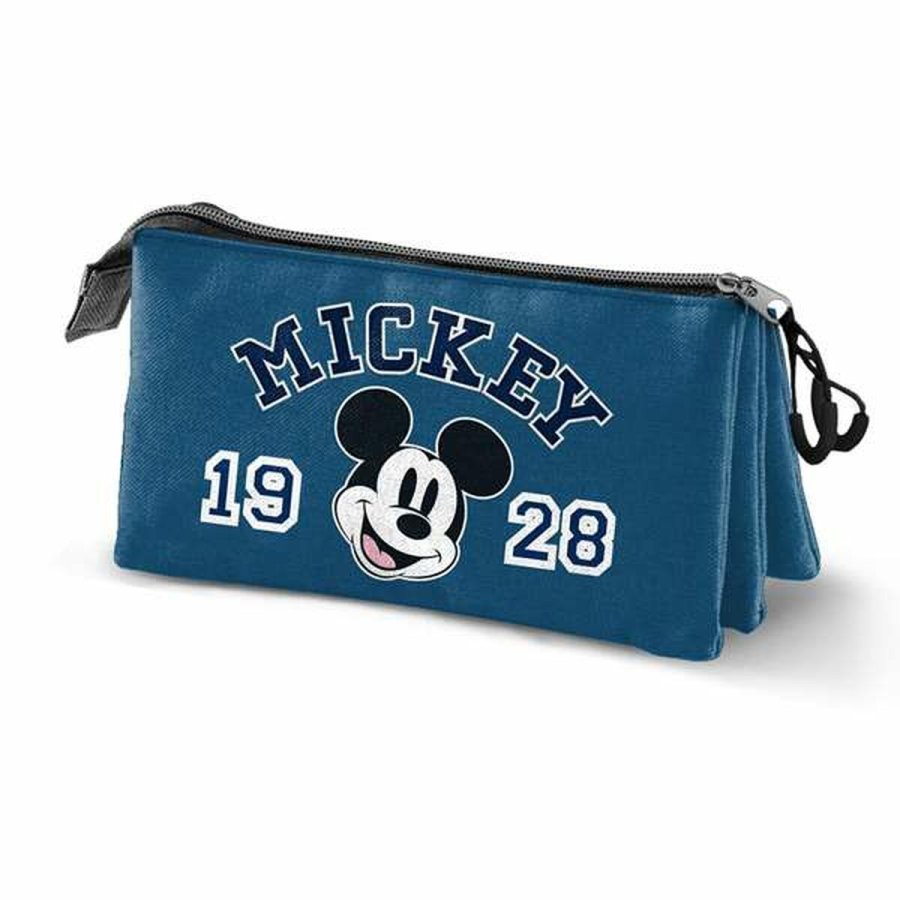 Tredobbelt bretaske Mickey Mouse Class Bl 23 x 8 x 11 cm #1