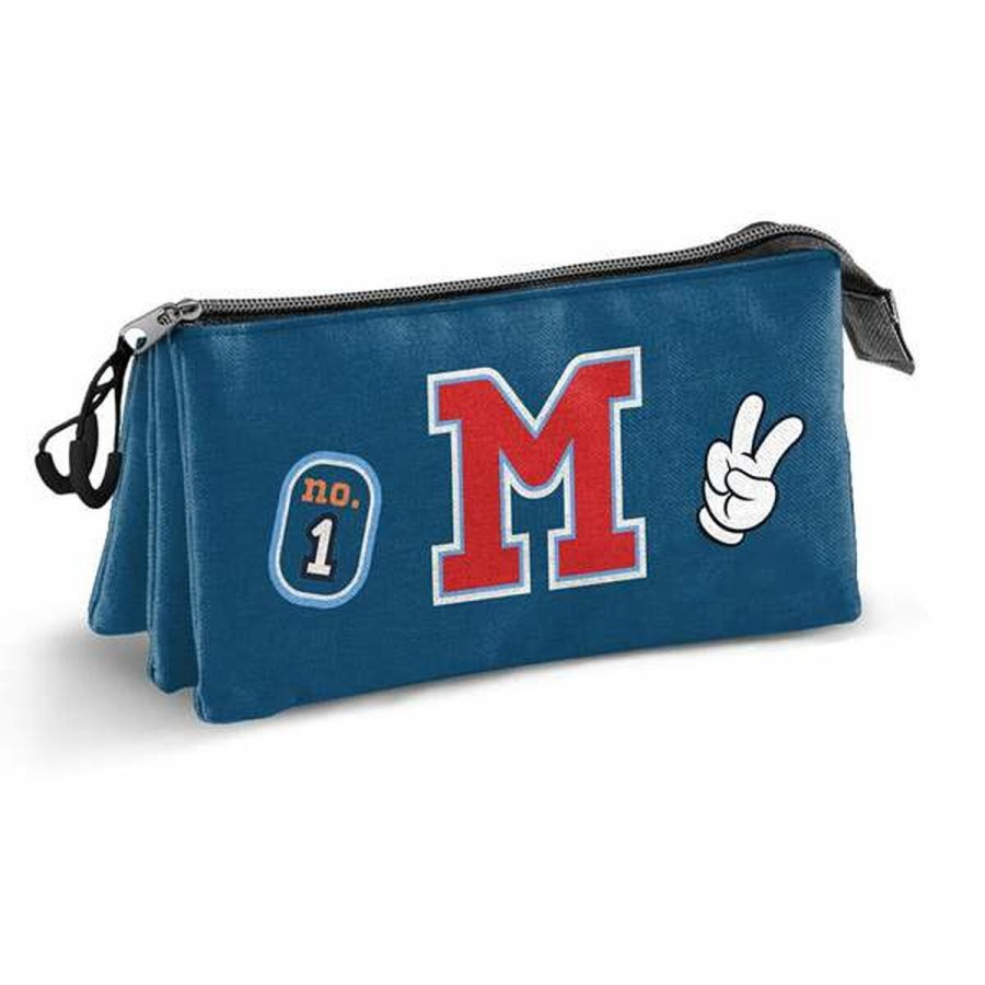 Tredobbelt bretaske Mickey Mouse Class Bl 23 x 8 x 11 cm #2