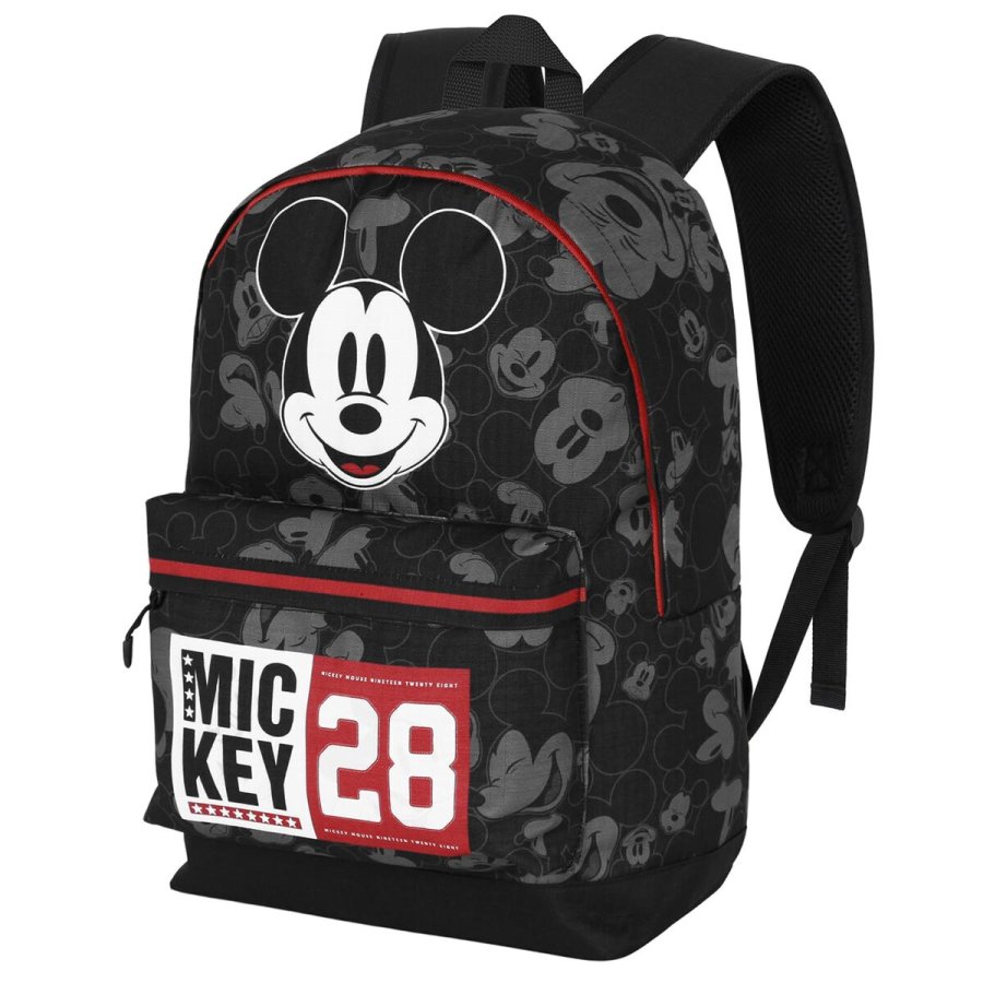 Skoletaske Mickey Mouse Sort #6