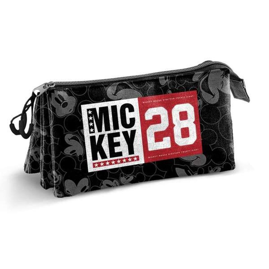 Tredobbelt b�retaske Mickey Mouse Sort #4