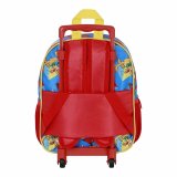 3D Skoletaske med Hjul Mickey Mouse Scooter Bl Rd 26 x 13 x 34 cm #6