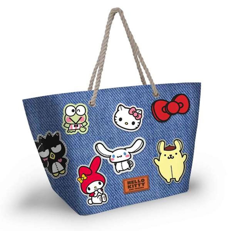 Strandtaske Hello Kitty Bl� #1