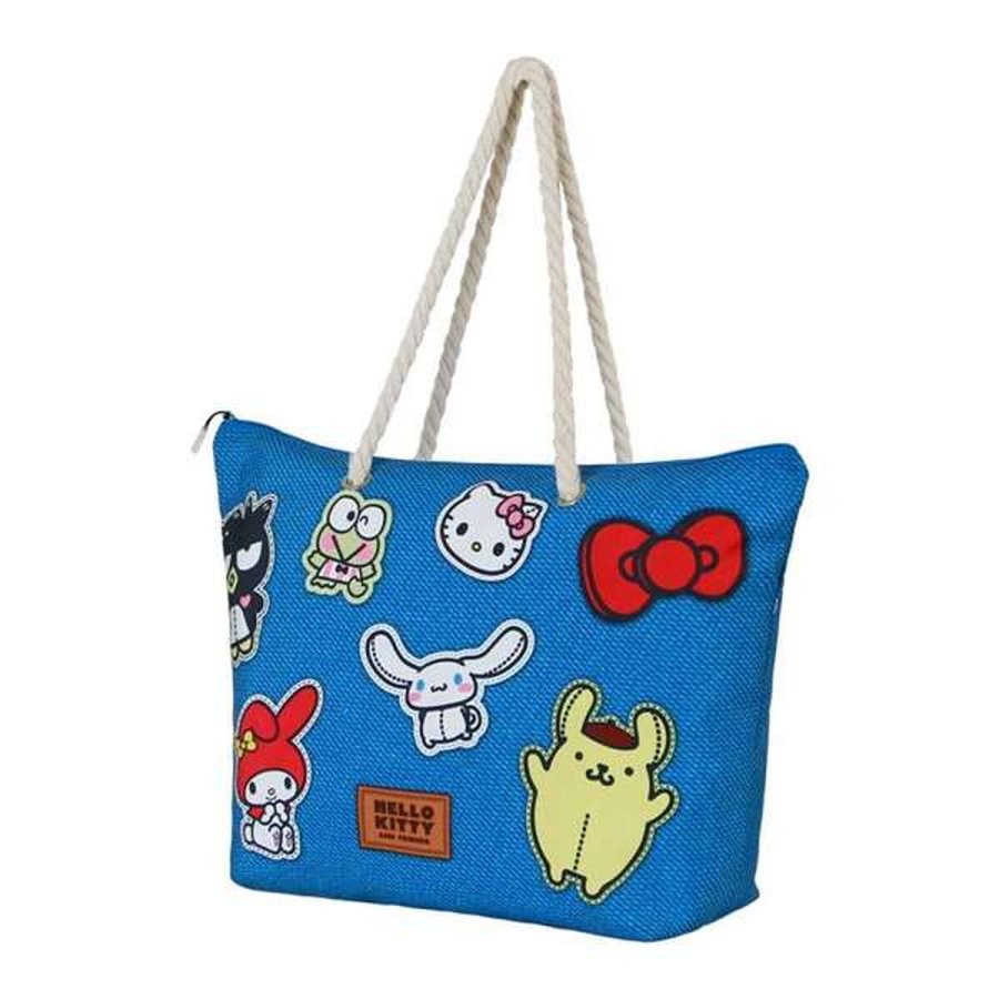 Strandtaske Hello Kitty Bl� #2