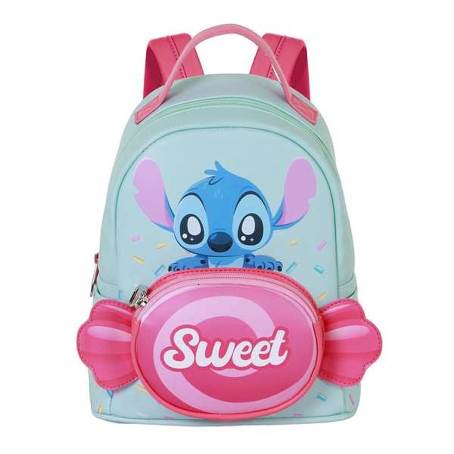 Skoletaske Lilo & Stitch Bl� 25 x 22 x 15 cm #2