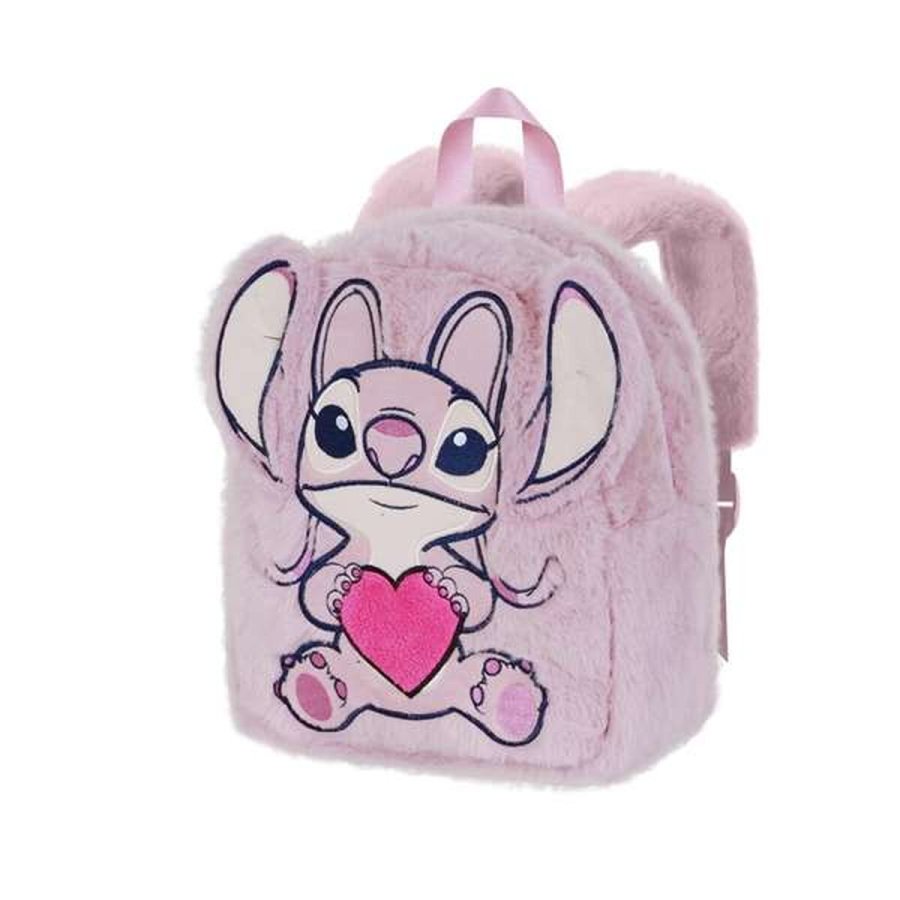B�rnetaske Lilo & Stitch Angel Pink 30 x 25 x 15 cm #1