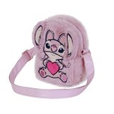 Skuldertaske Lilo & Stitch Pink 19 x 14 x 7 cm #1